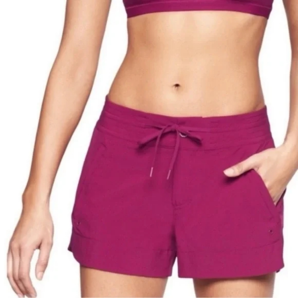 Athleta Hudson Boardshort in Fuchsia Size 14